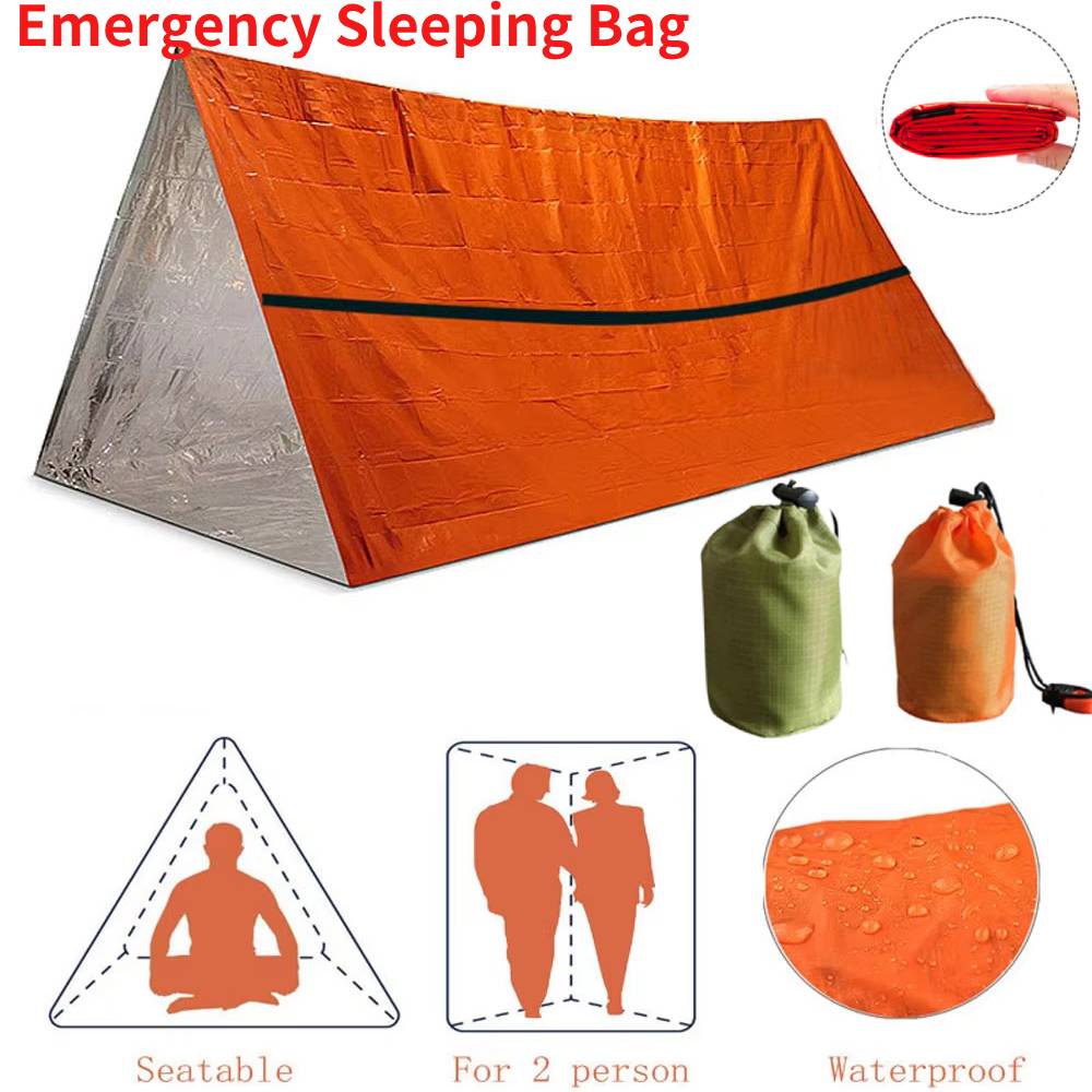 Field Dressing Kit - Portable Waterproof Emergency Survival Sleeping Bag