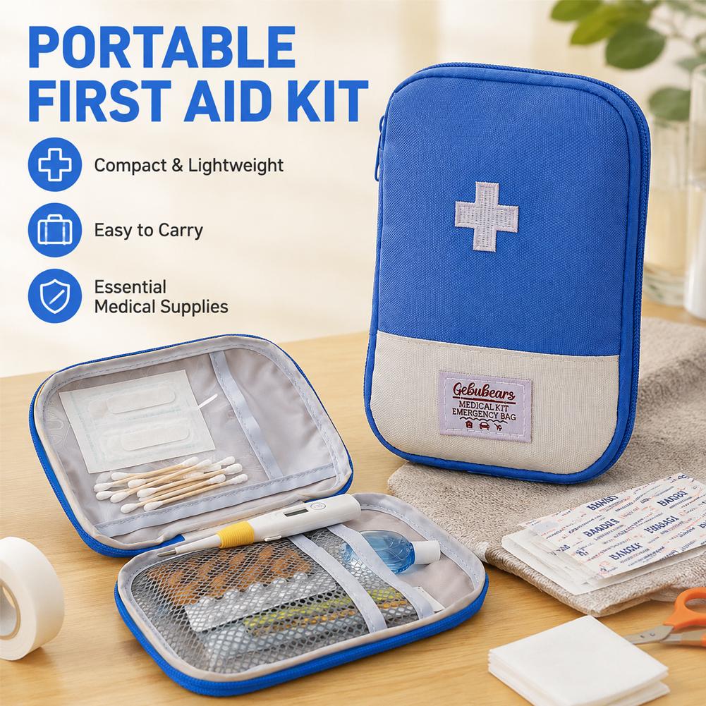 Travel Medicine Bag Pill Stora - Field Dressing Kit recension och pris
