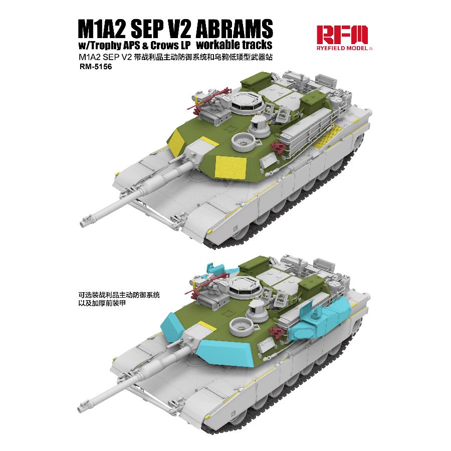 Tank Model Kit RYE FIELD 5156  - Field Dressing Kit recension och pris