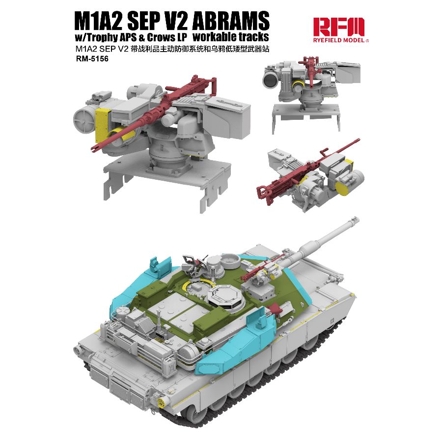 Tank Model Kit RYE FIELD 5156  - Field Dressing Kit recension och pris