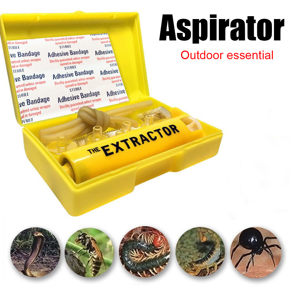 Venoms Extractor Vacuum Pump O - Field Dressing Kit recension och pris