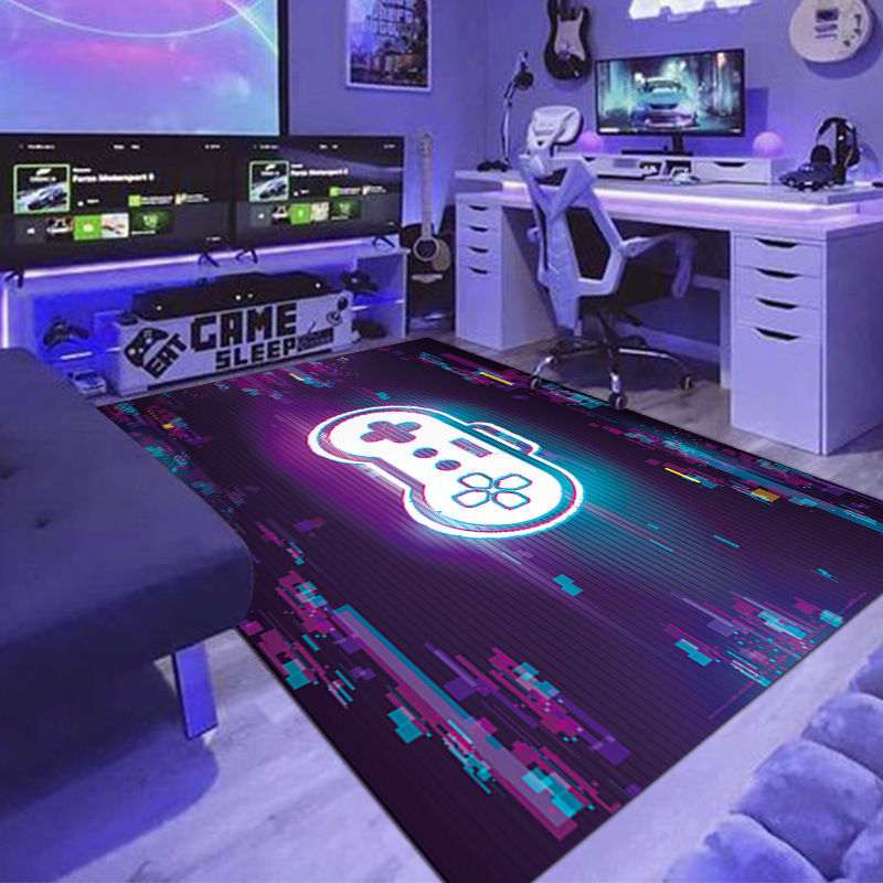 Funny Gamepad Area Rug I Pause - Hunting Outdoor Boys recension och pris