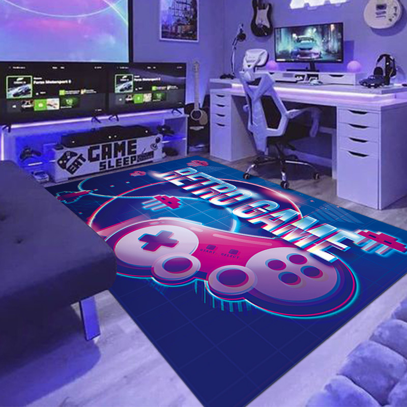 Funny Gamepad Area Rug I Pause - Hunting Outdoor Boys recension och pris