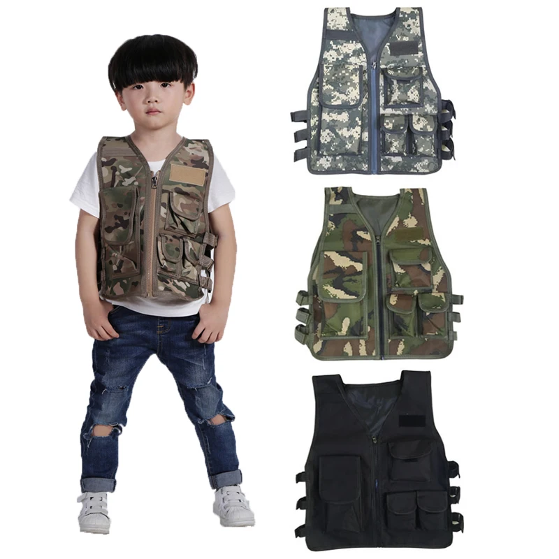 Children Outdoor CS Vest Kid M - Hunting Outdoor Boys recension och pris