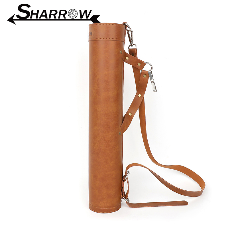 1 pc Archery Quiver Faux Leath - Outdoor Hunting Youtube recension och pris