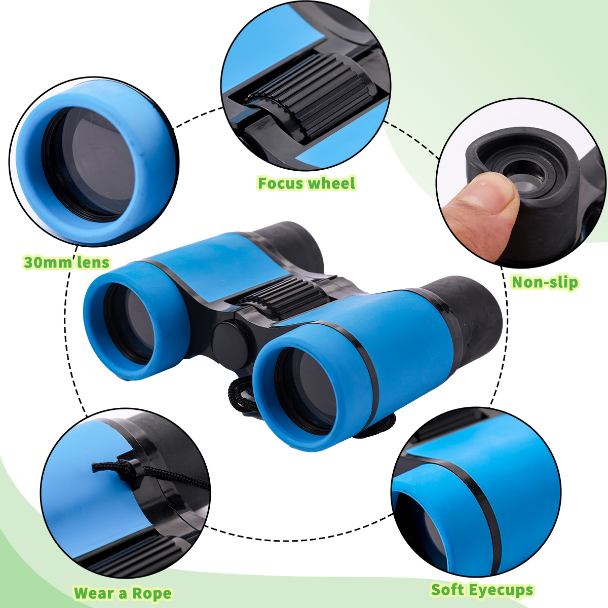 Kids Binoculars Set for Age 6- - Hunting Outdoor Boys recension och pris