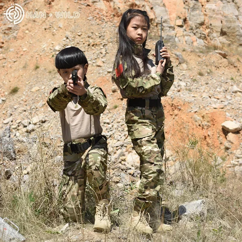 Kids Tactical Uniform Hunting  - Hunting Outdoor Boys recension och pris