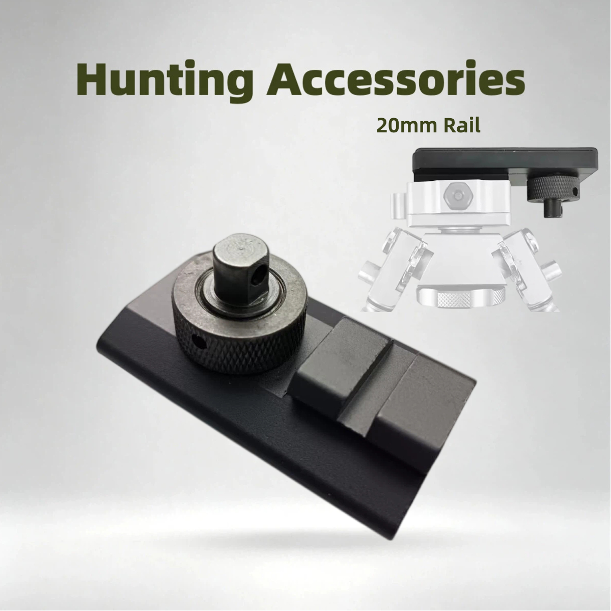 20mm Picatinny Rail Bipod Moun - Bipod Rifle Mount recension och pris