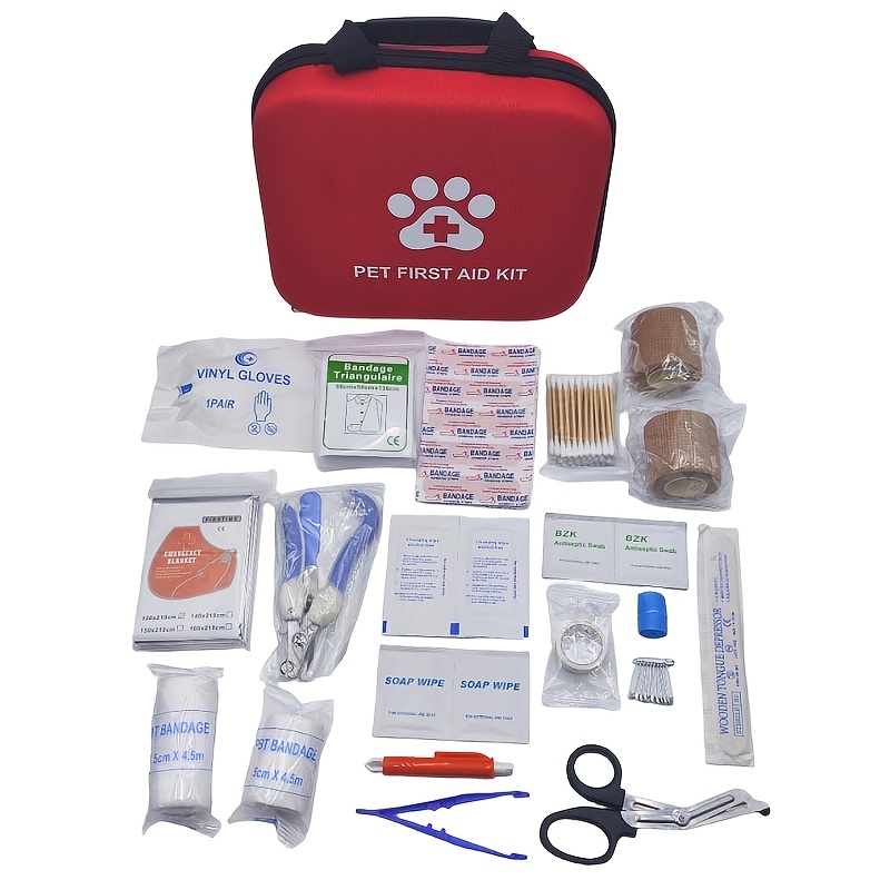 Portable Pet First-Aid Kit, Ca - Field Dressing Kit recension och pris