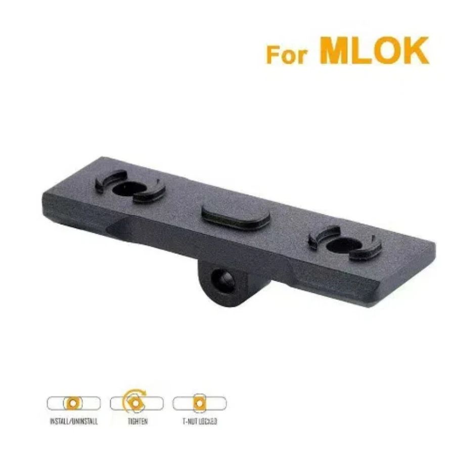 Outdoor Tactical MLOK Keymod B - Bipod Rifle Mount recension och pris