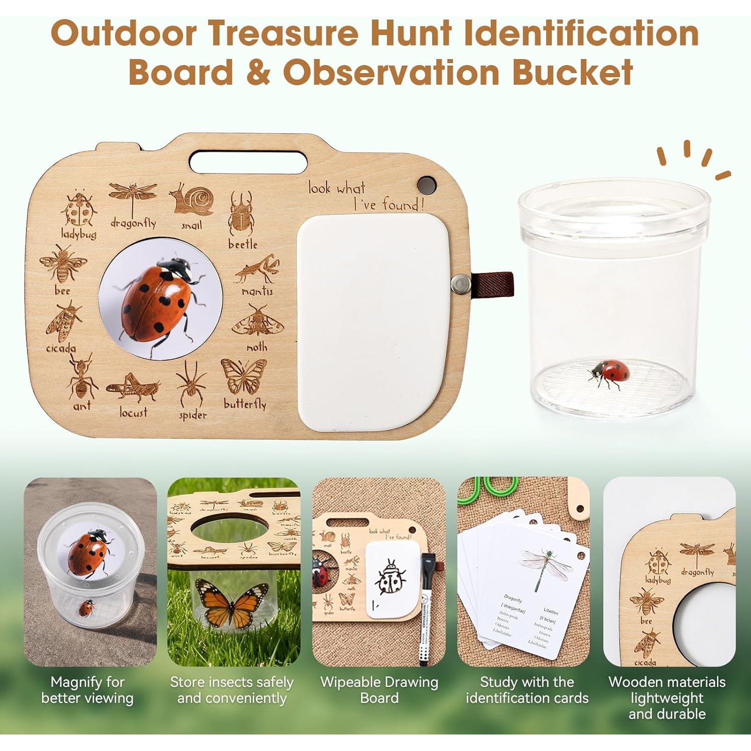 Bug Catcher Kit for Kids with  - Hunting Outdoor Boys recension och pris