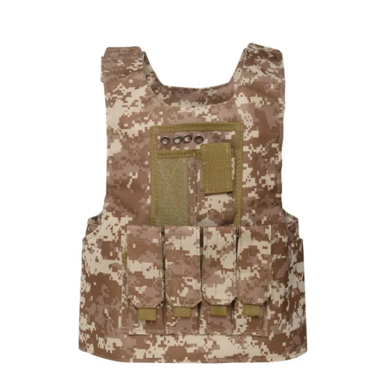 Kids Boys Tactical Vest Camouf - Hunting Outdoor Boys recension och pris